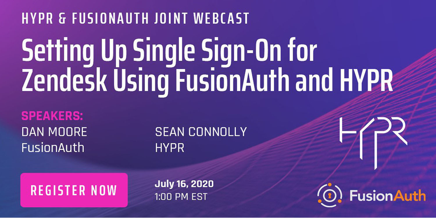 Zendesk Single Sign-on (SSO) with FusionAuth and HYPR