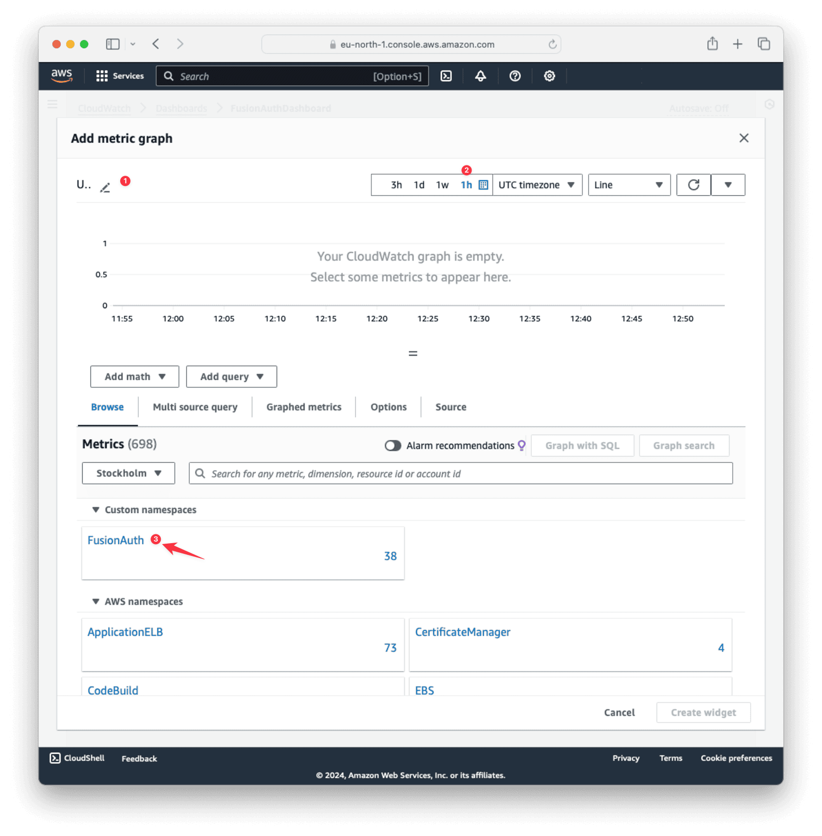 Add Metrics To The Dashboards