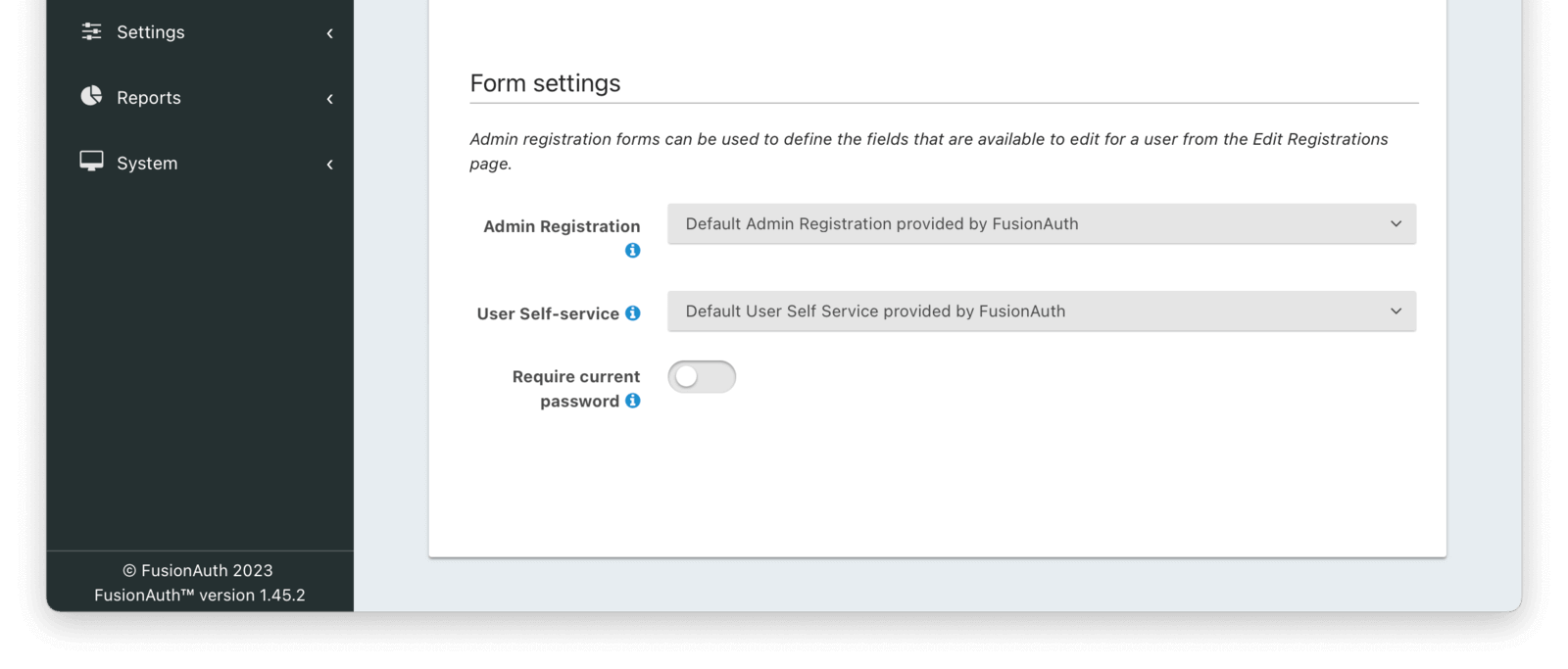 Custom Registration Form