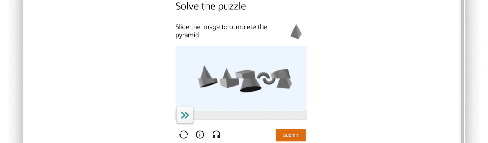 Puzzle Captcha AWS