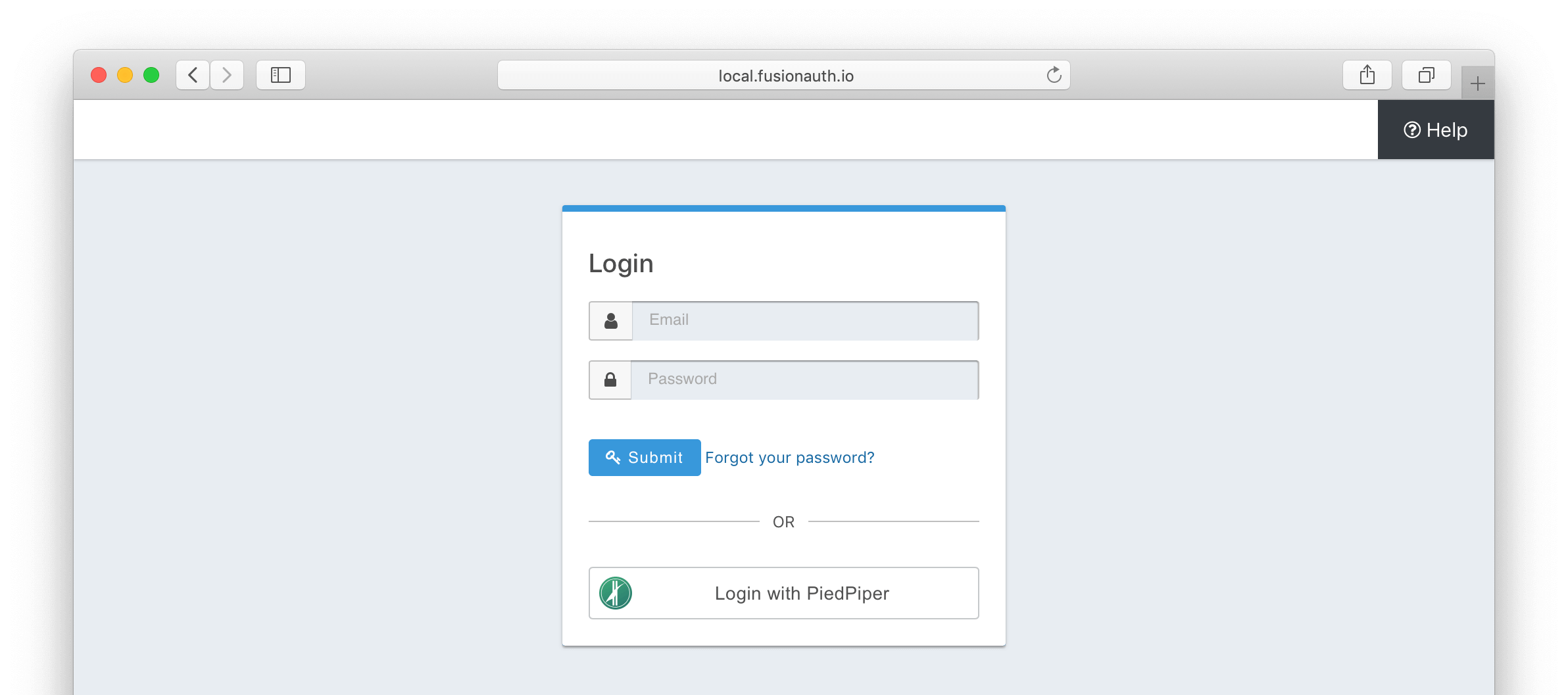 SAML v2 Login